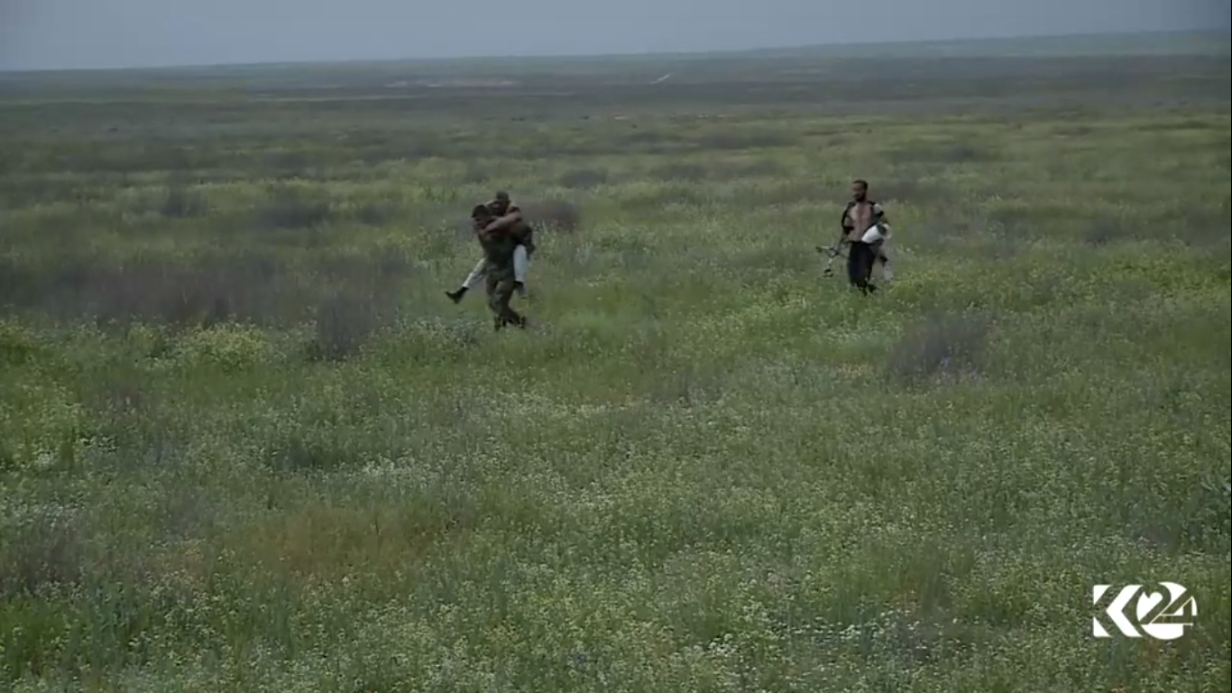 Photo: Kurdistan24 (Makhmour Front line)